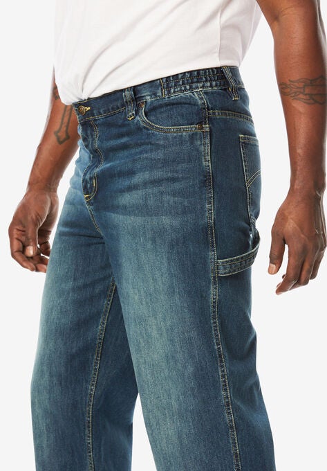 Boulder Creek™ Relaxed Carpenter Jeans, , alternate image number null