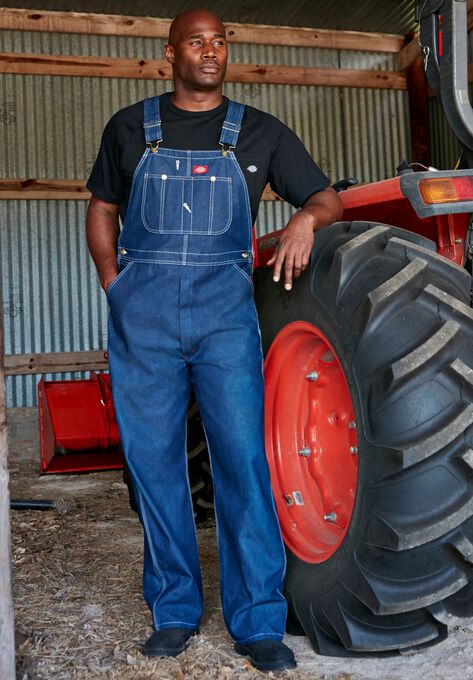 Dickies® Rigid Denim Bib Overalls, , alternate image number null