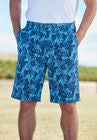 10" Flex Full-Elastic Waist Chino Shorts, , alternate image number null