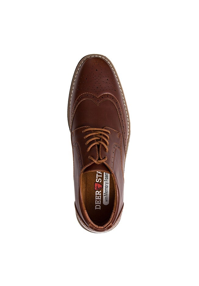 Deer Stags® Creston Comfort Wingtip Oxford Shoes with Memory Foam, , alternate image number null