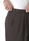 KS Signature No Hassle® Classic Fit Expandable Waist Double-Pleat Dress Pants, , alternate image number 3