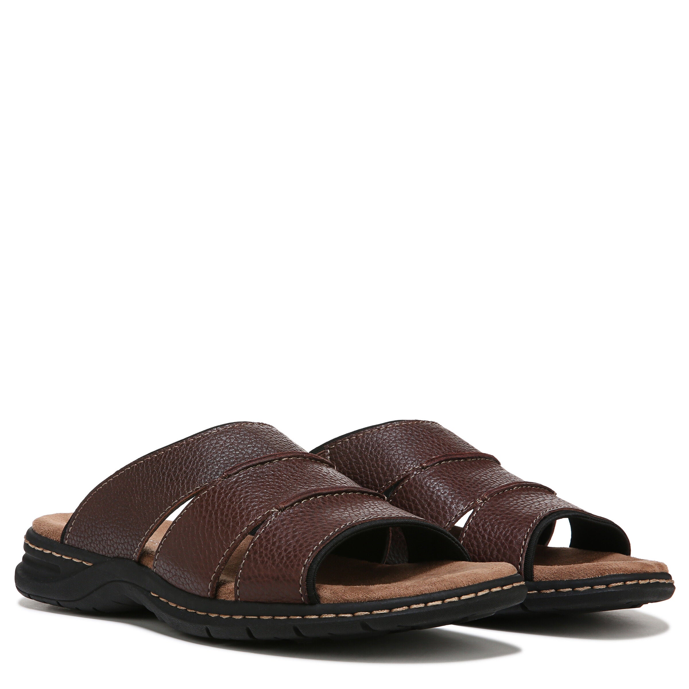 Gordon Slide Sandal, BRIAR BROWN, alternate image number 2