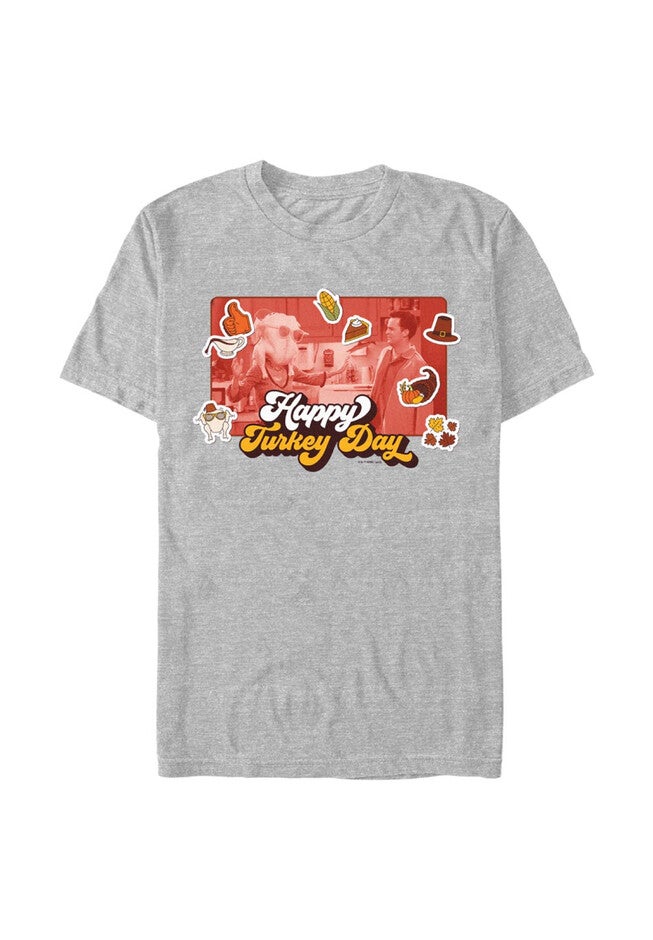 Turkeyday Photo Tee, ATHLETIC HEATHER, hi-res image number null