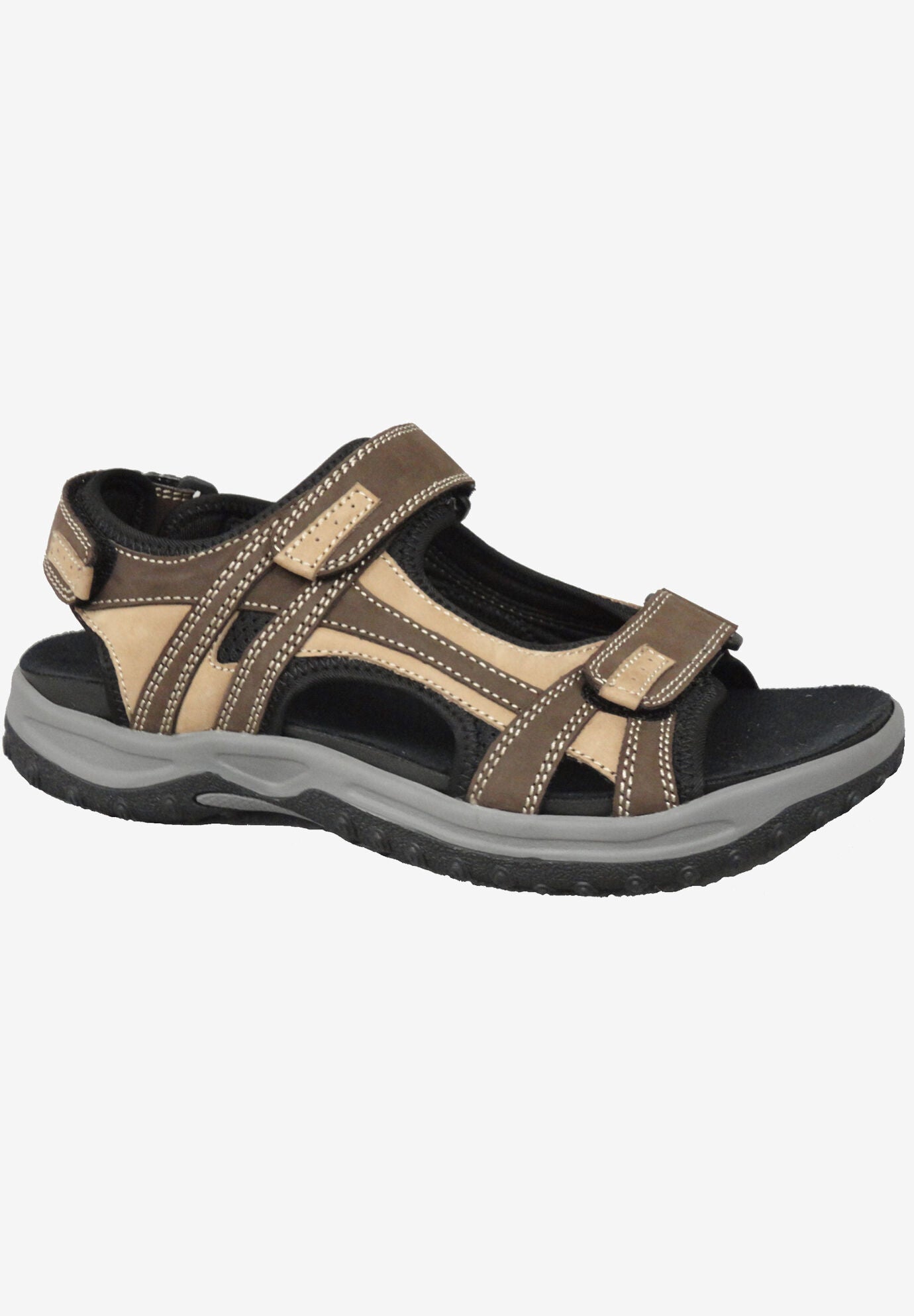 Warren Sandals, BROWN TAN COMBO, hi-res image number 0