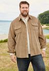 Boulder Creek® Short Sleeve Denim & Twill Shirt, , alternate image number null