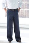 WRINKLE-FREE PANTS WITH EXPANDABLE WAIST, WIDE LEG, , alternate image number 3