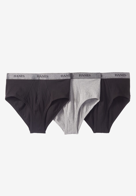 Hanes® FreshIQ™ Classic Brief 3-Pack, ASSORTED, hi-res image number null