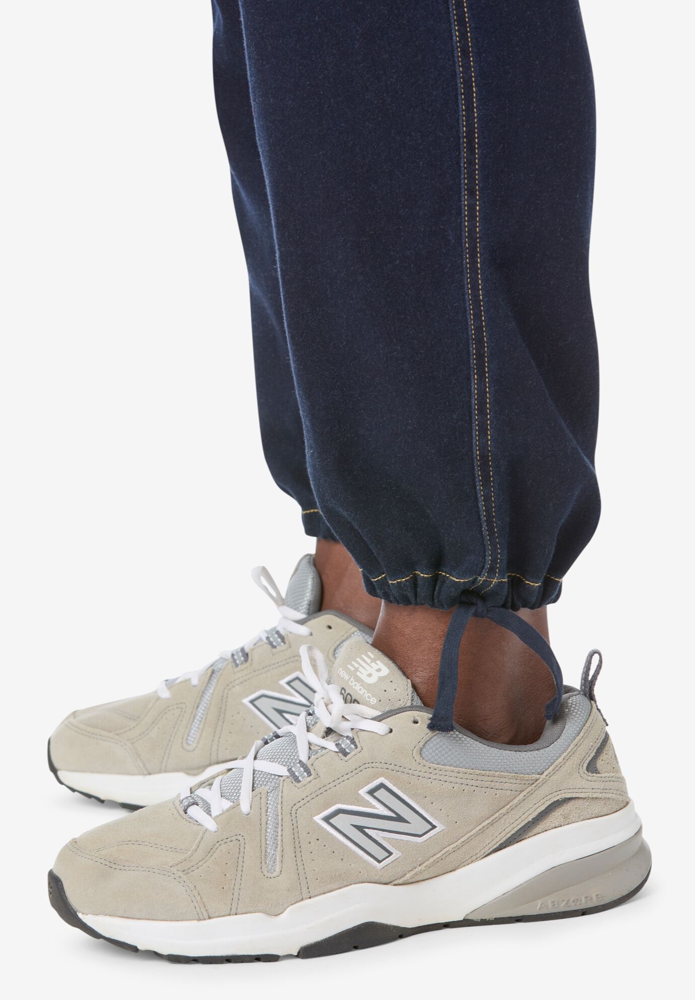 Pull-on Adjustable Denim Sweats, , alternate image number 4