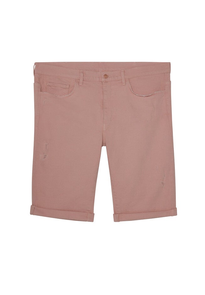 Distressed Denim Shorts, , alternate image number null