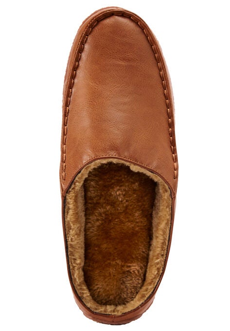 Fur-Lined Clog Slippers, , on-hover image number null