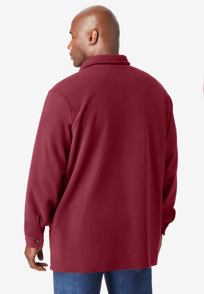 Microfleece shirtjacket, , on-hover image number 1