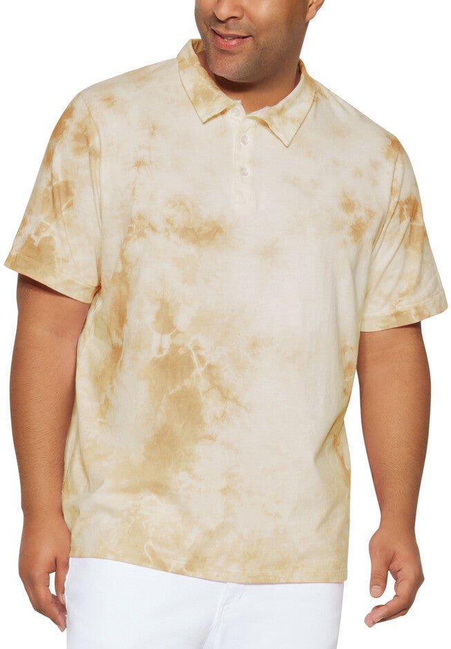 Tie-Dye Polo, KHAKI, hi-res image number null