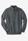 Henley Shaker Sweater, GREY MARL, hi-res image number null
