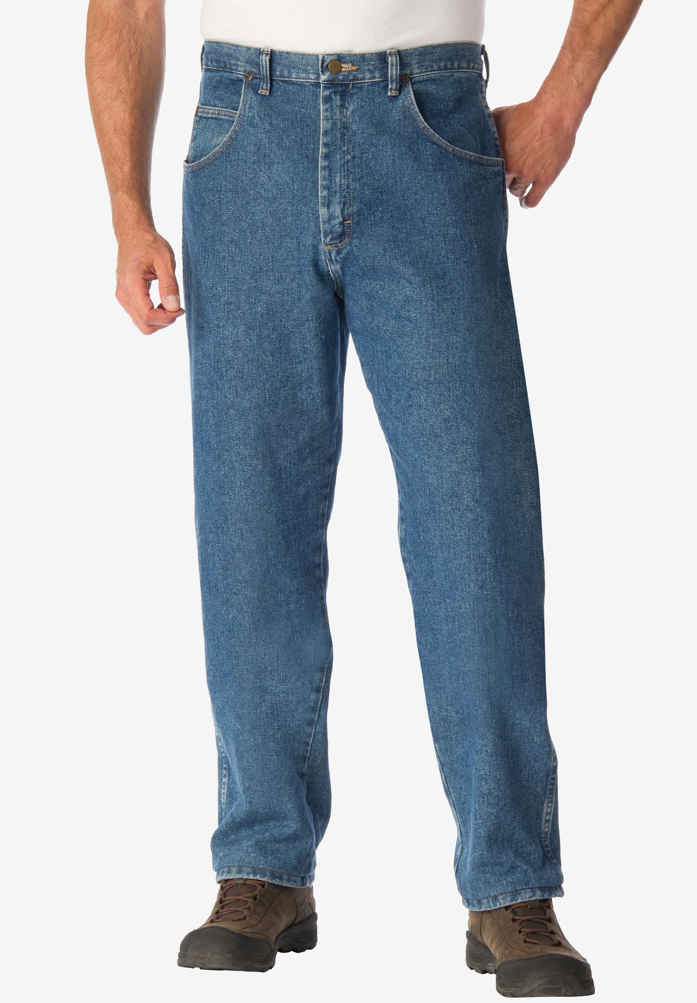 Wrangler&reg; Relaxed Fit Classic Jeans, ANTIQUE INDIGO, hi-res image number 0