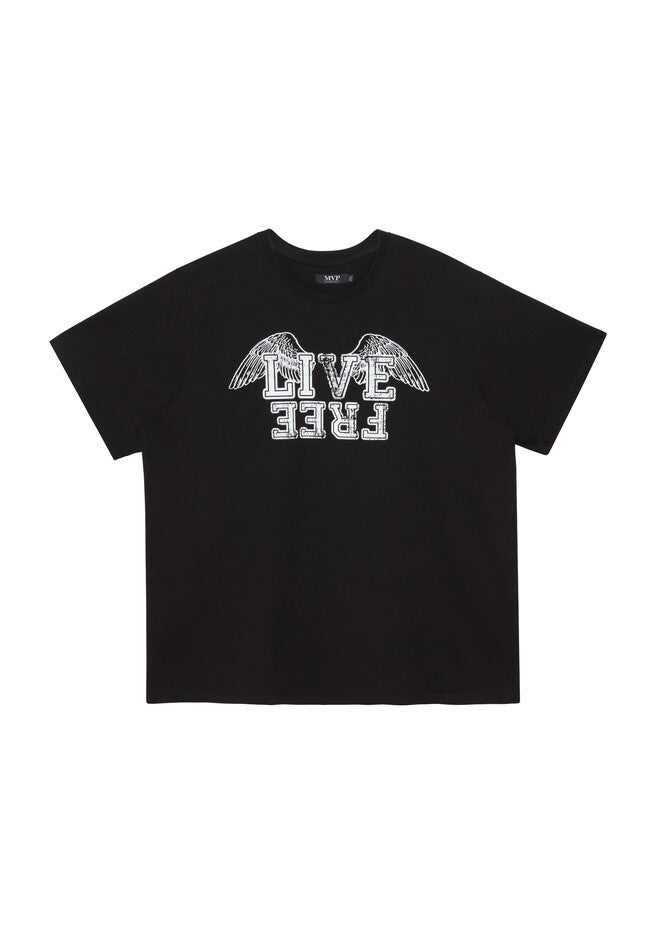 Live Free Print T-Shirt, , on-hover image number null