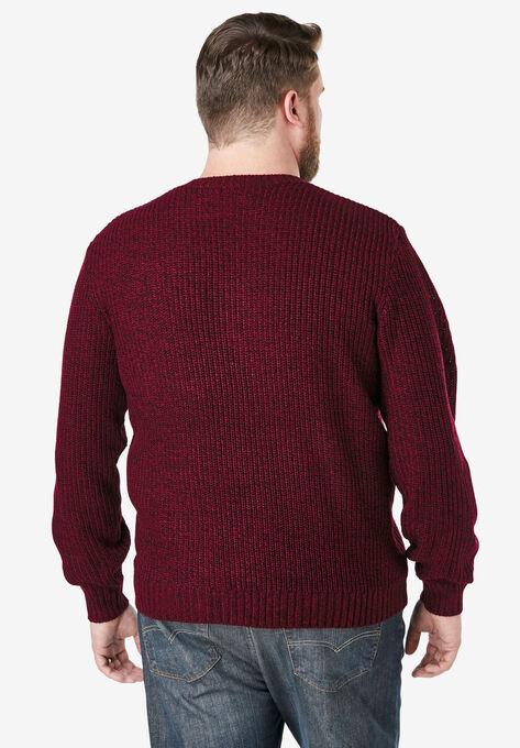 Shaker Knit Crewneck Sweater, , on-hover image number null