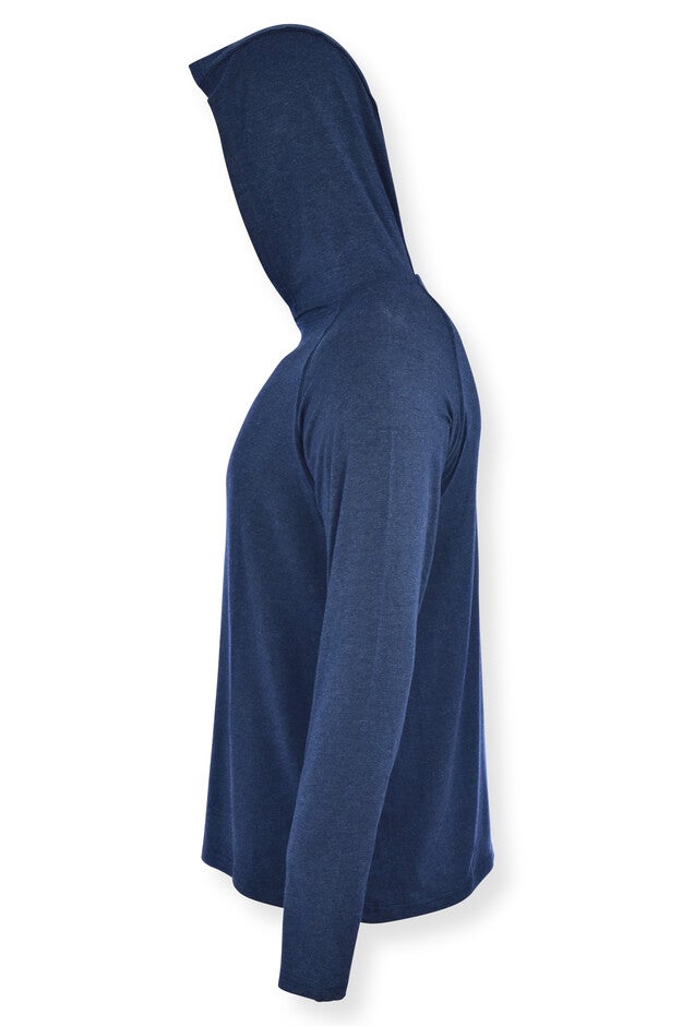 MEN'S HANES RED LABEL LONG SLEEVE SLEEP HOODIE, , alternate image number null