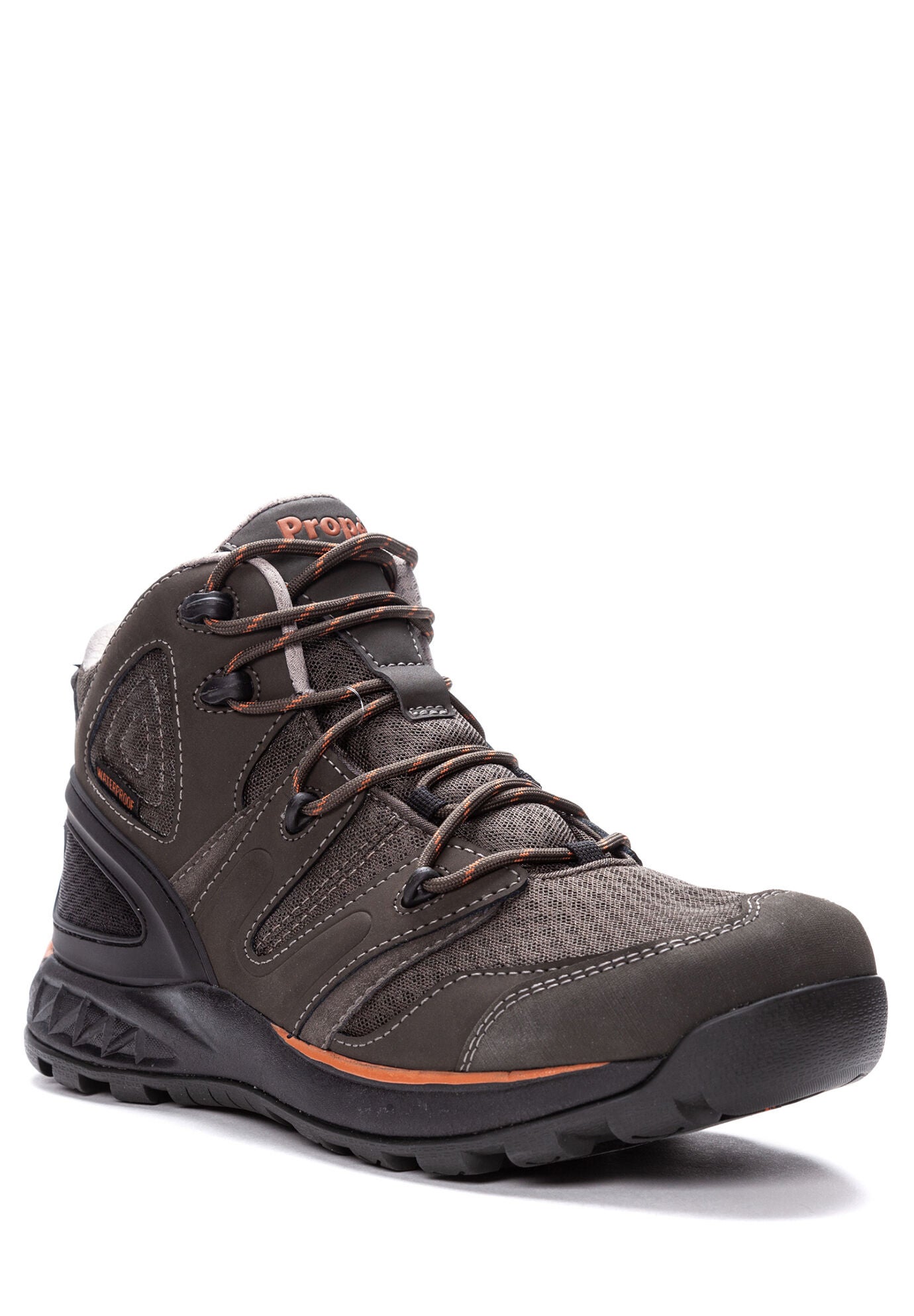 Men&#39;s Veymont Waterproof Hiking Boots, GUNSMOKE ORANGE, hi-res image number 0