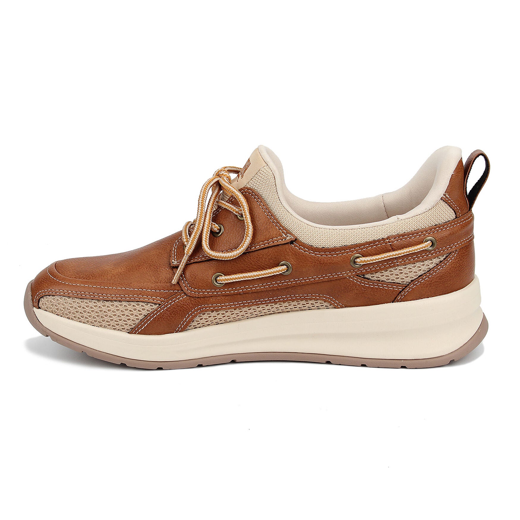 Channing Slip On Boat Shoe, TAN, alternate image number 3