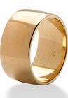 Wedding Band In 18k Gold Over .925 Sterling Silver, , alternate image number null