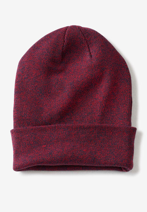 Extra-Large Beanie, RED NAVY MARL, hi-res image number null