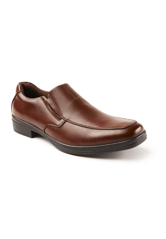 Deer Stags® Fit Memory Foam Loafers, REDWOOD, hi-res image number null