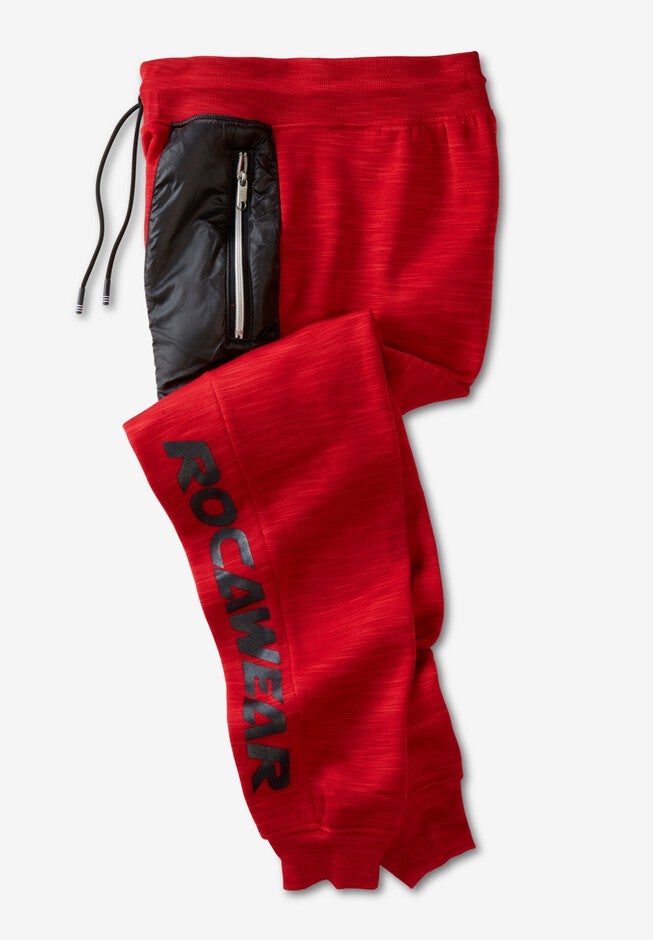 Rocawear® Tech Fleece Infinity Pants, RED, hi-res image number null