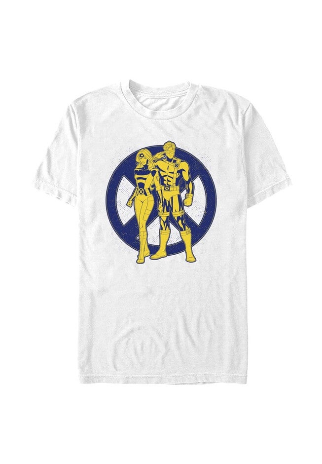 Jean Grey And Cyclops Team Tops & Tees, WHITE, hi-res image number null