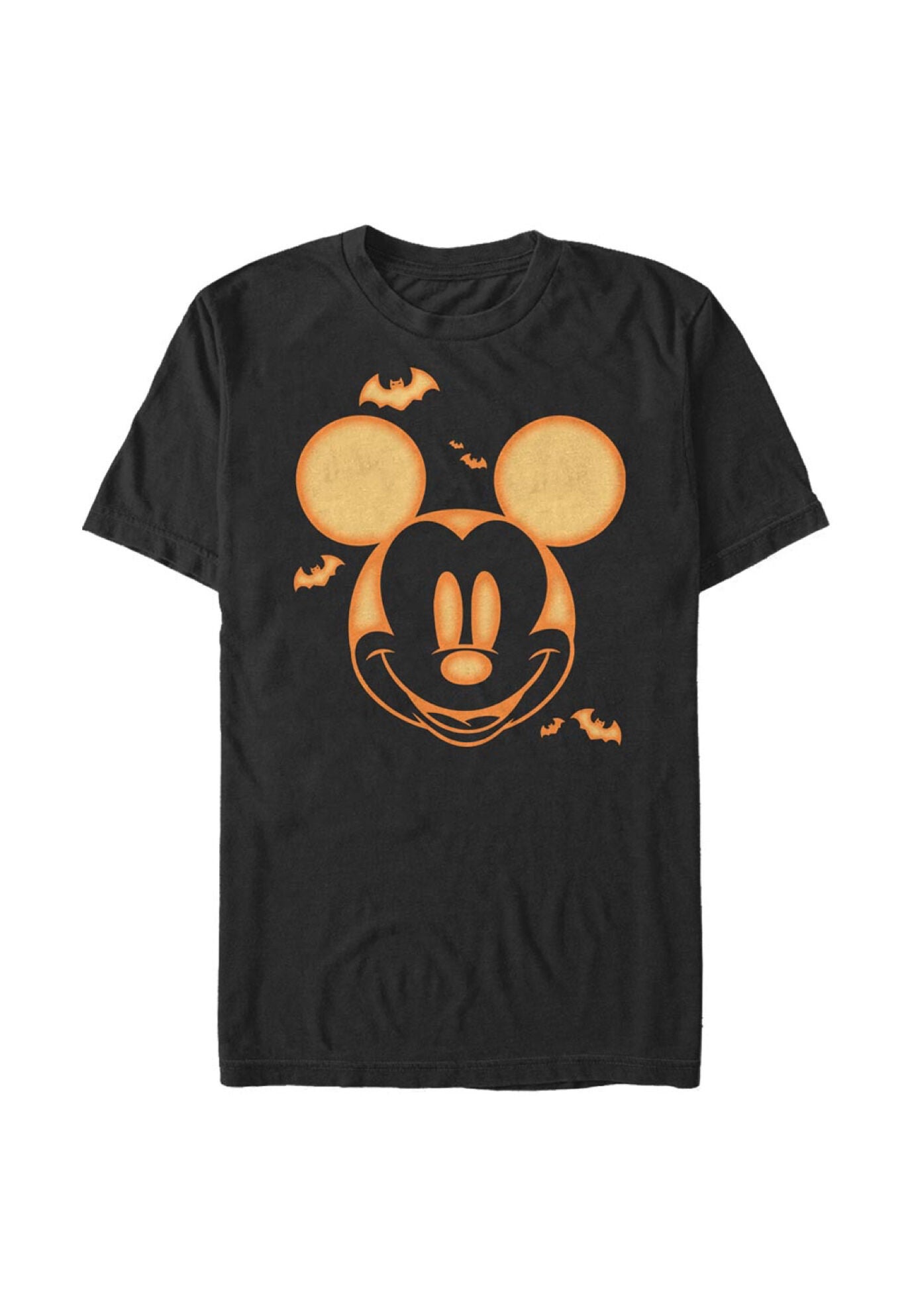 Mickey Pumpkin Tee, BLACK, hi-res image number 0