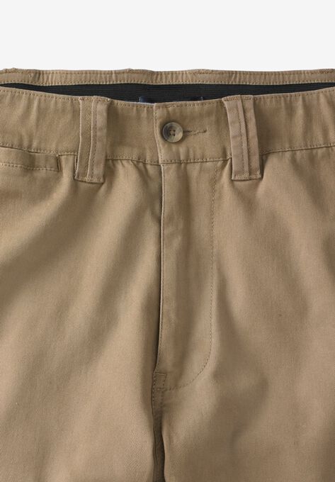 10" Flex Full-Elastic Waist Chino Shorts, , alternate image number null
