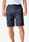 Deeper Pocket 8" Cargo Shorts, NAVY, hi-res image number 0