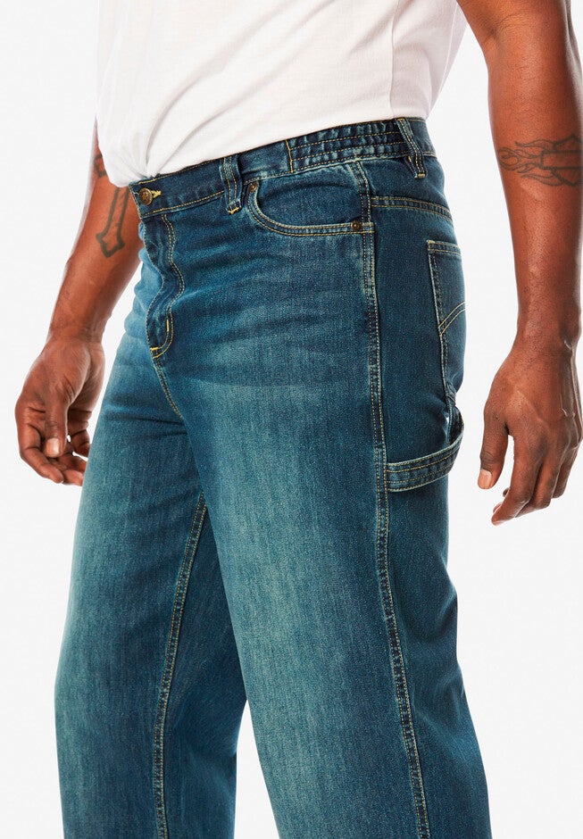 Boulder Creek™ Relaxed Carpenter Jeans, , alternate image number 5