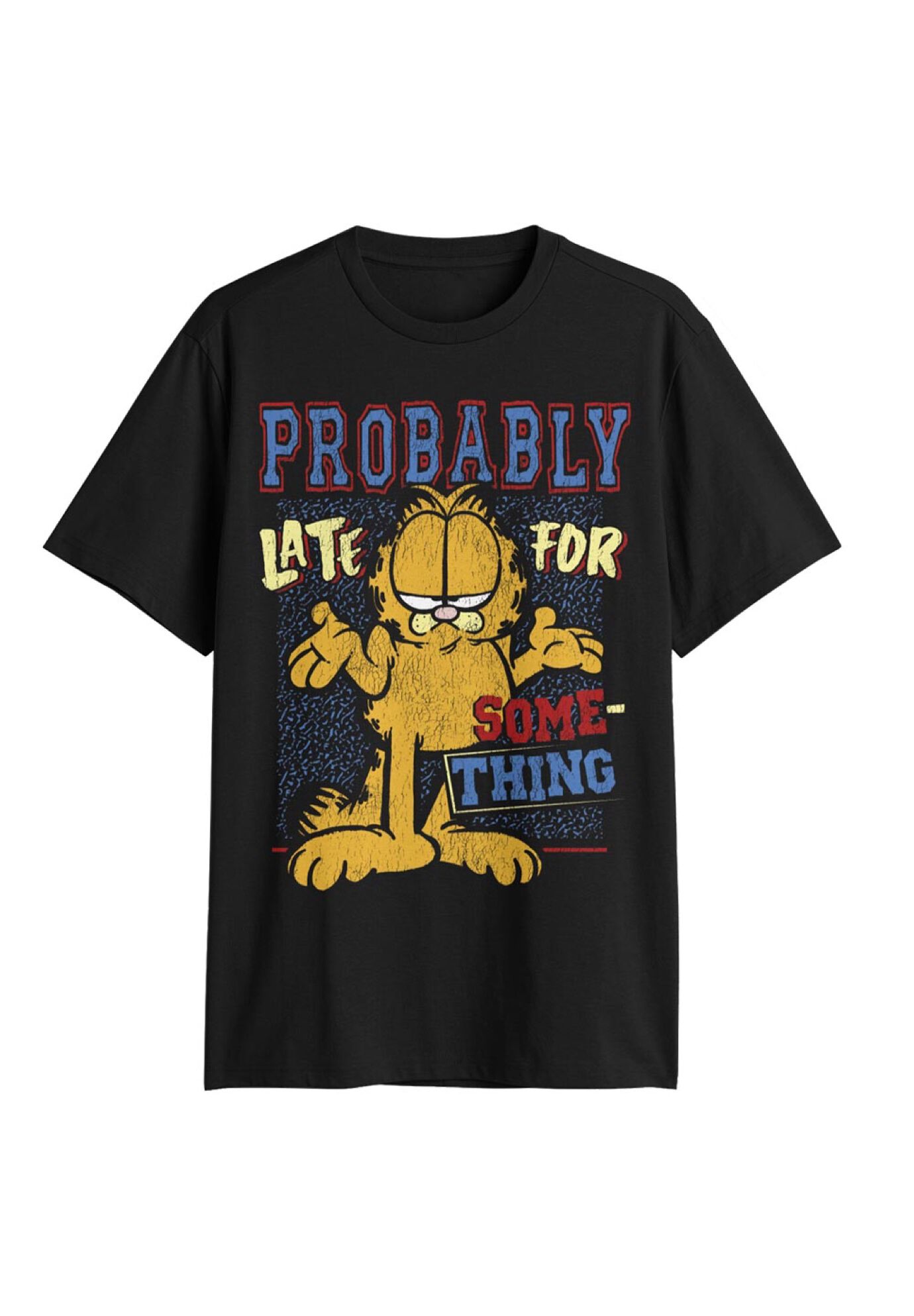 Probably Late Tops & Tees, BLACK, hi-res image number 0