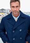 Liberty Blues™ Double-Breasted Wool Peacoat, , alternate image number null