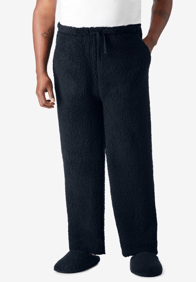 Sherpa PJ pants, BLACK, hi-res image number 0