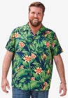 KS Island Printed Rayon Short-Sleeve Shirt, , alternate image number null