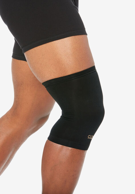 Compression Knee Sleeve by Copper Fit™, BLACK, hi-res image number null