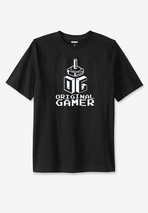 Nostalgia Graphic Tee, ORIGINAL GAMER, hi-res image number null