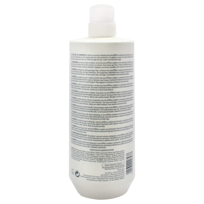 Dualsenses Color Extra Rich Shampoo by Goldwell for Unisex - 33.8 oz Shampoo, See Description, alternate image number 2