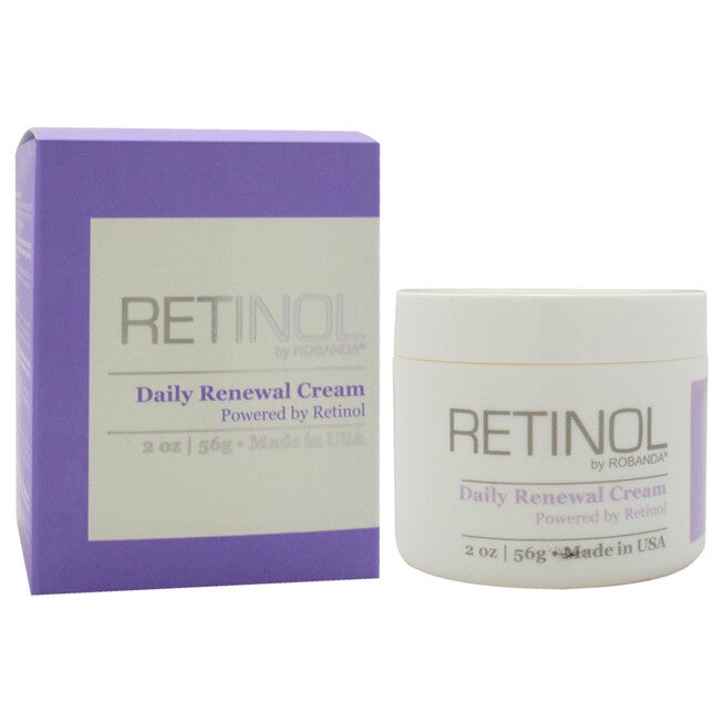 Retinol Daily Renewal Cream by Robanda for Women - 2 oz Cream, See Description, alternate image number 2