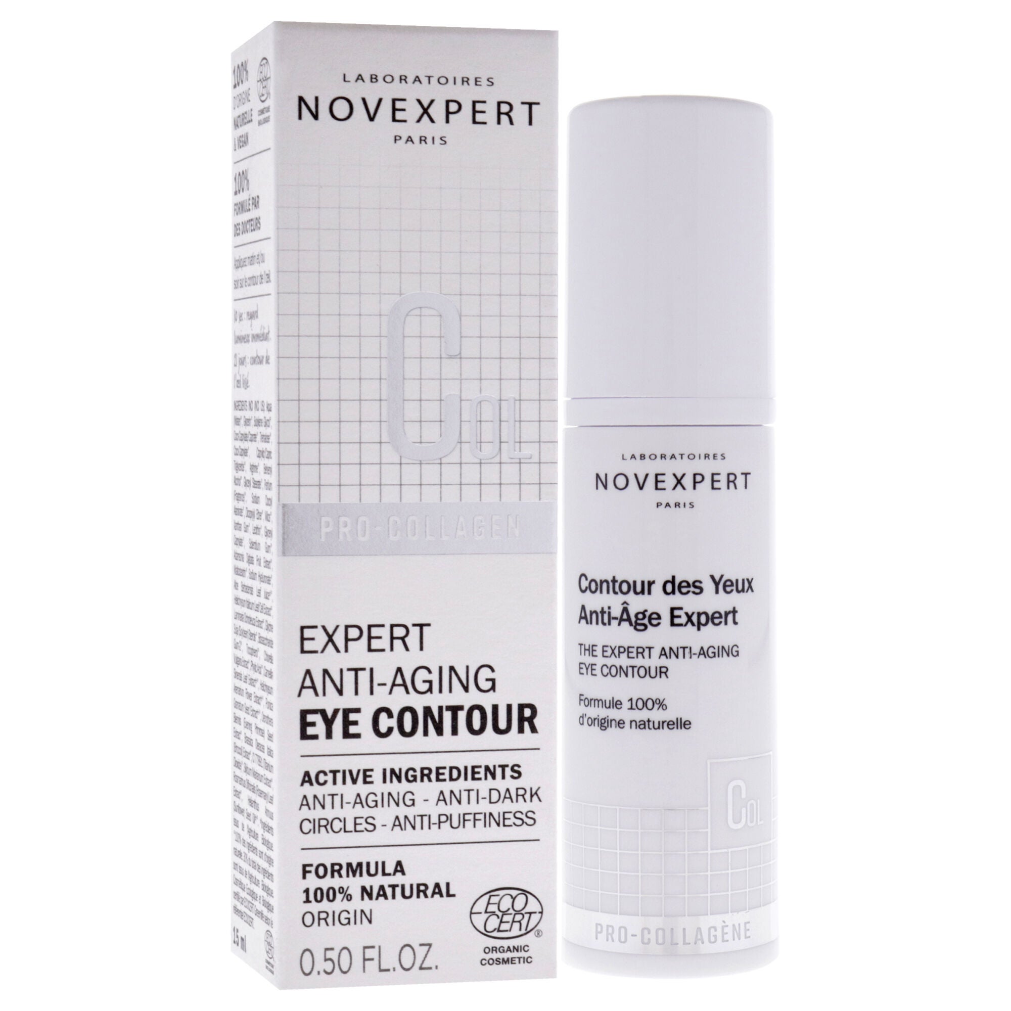 Anti-Aging Expert Eye Contour by Novexpert for Unisex - 0.5 oz Treatment, See Description, alternate image number 2