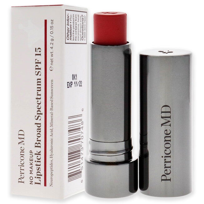 No Makeup Lipstick SPF 15 - Red by Perricone MD for Women - 0.15 oz Lipstick, , alternate image number 8