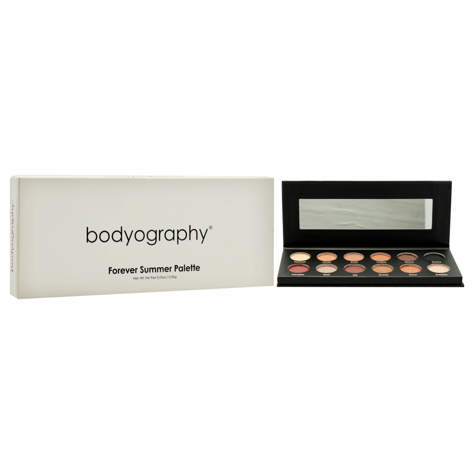 Forever Summer Eyeshadow Palette by Bodyography for Women - 0.24 oz Eye Shadow, See Description, alternate image number 2