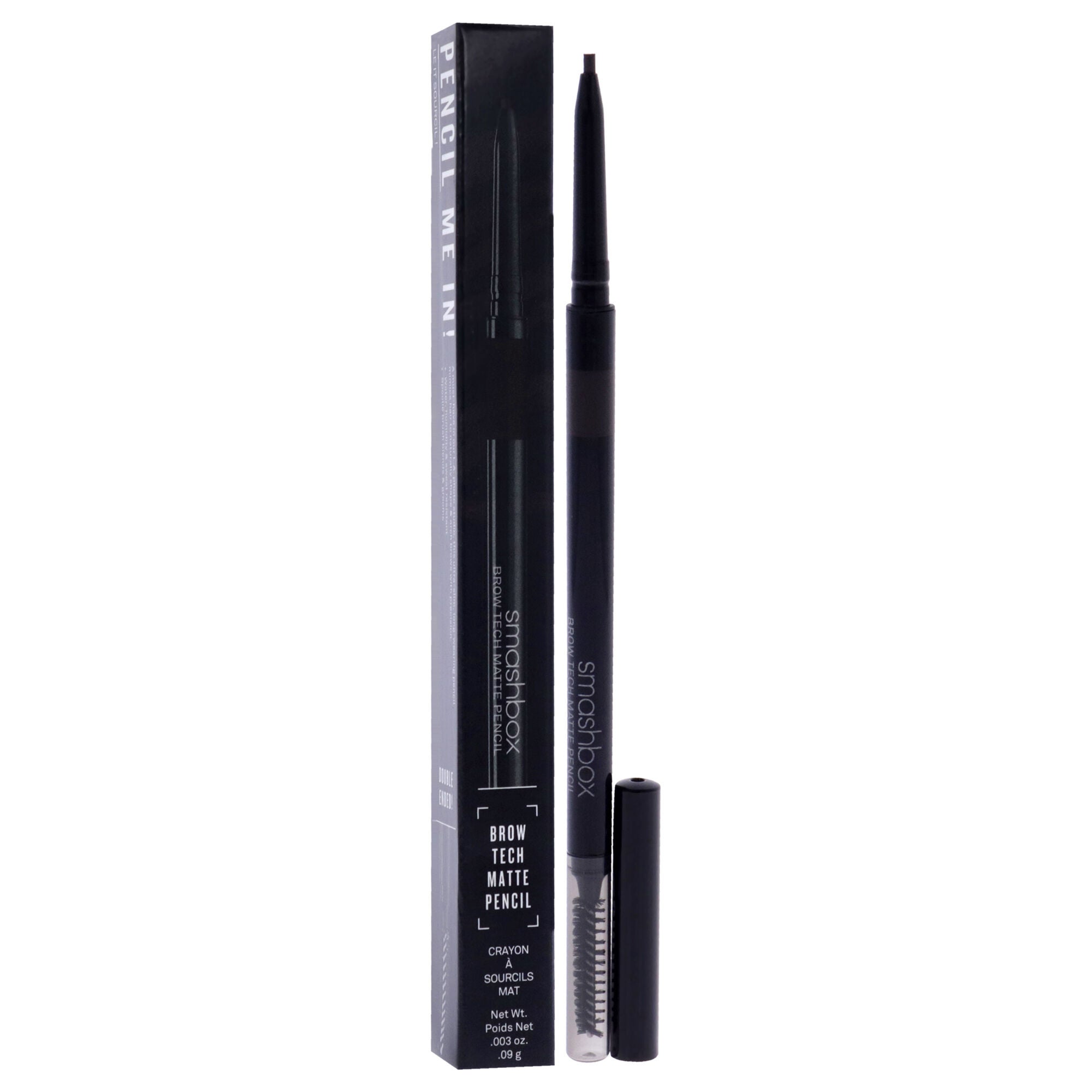 Brow Tech Matte Pencil - Dark Brown by SmashBox for Women - 0.003 oz Eyebrow Pencil, See Description, alternate image number 2