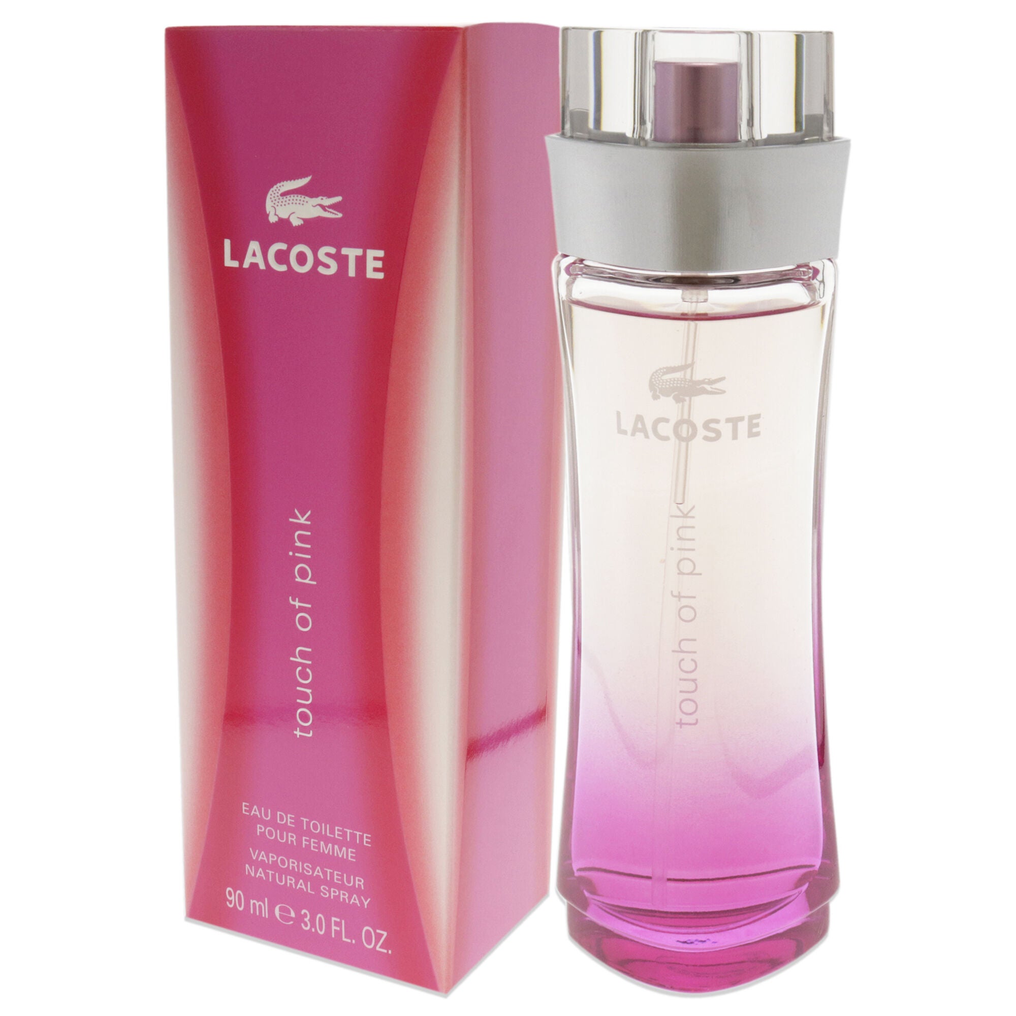 Touch of Pink by Lacoste for Women - 3 oz EDT Spray, See Description, alternate image number 3