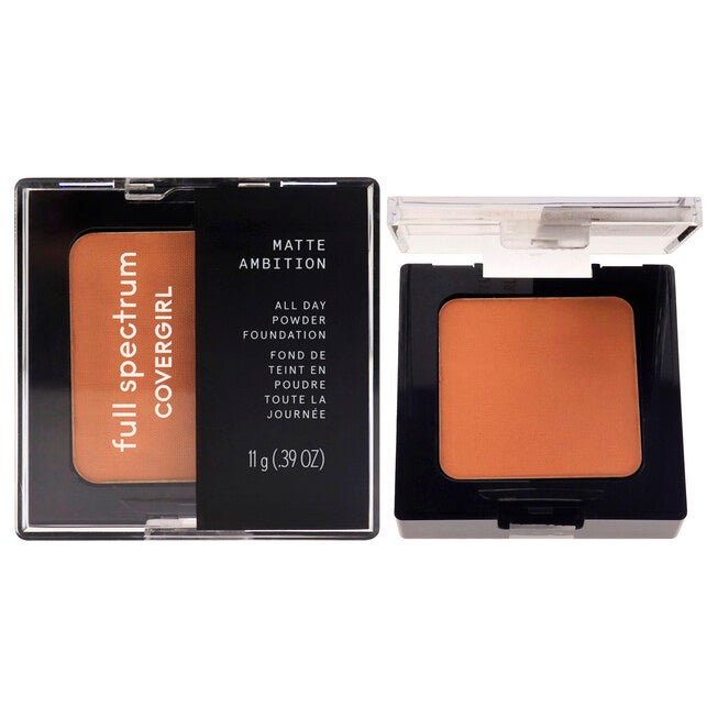 Matte Ambition All Day Powder Foundation - Deep Natural 1 by CoverGirl for Women - 0.39 oz Powder, See Description, hi-res image number 0