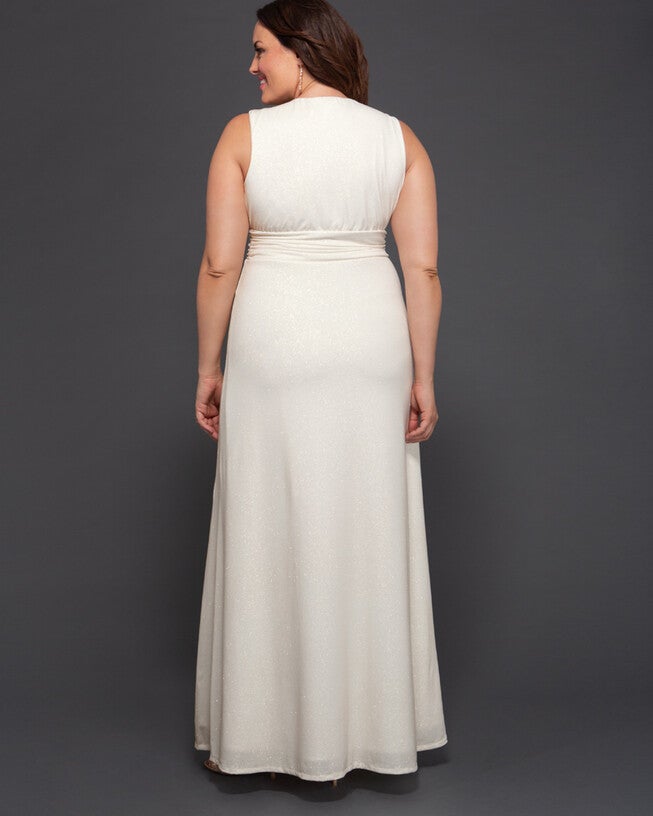 Gilded by Moonlight Gown, WhiteIvoryGold, alternate image number null