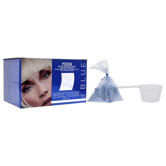 Powder Lightener Bleach - Blue by ColorDesign for Unisex - 17.6 oz Lightener, See Description, alternate image number 1