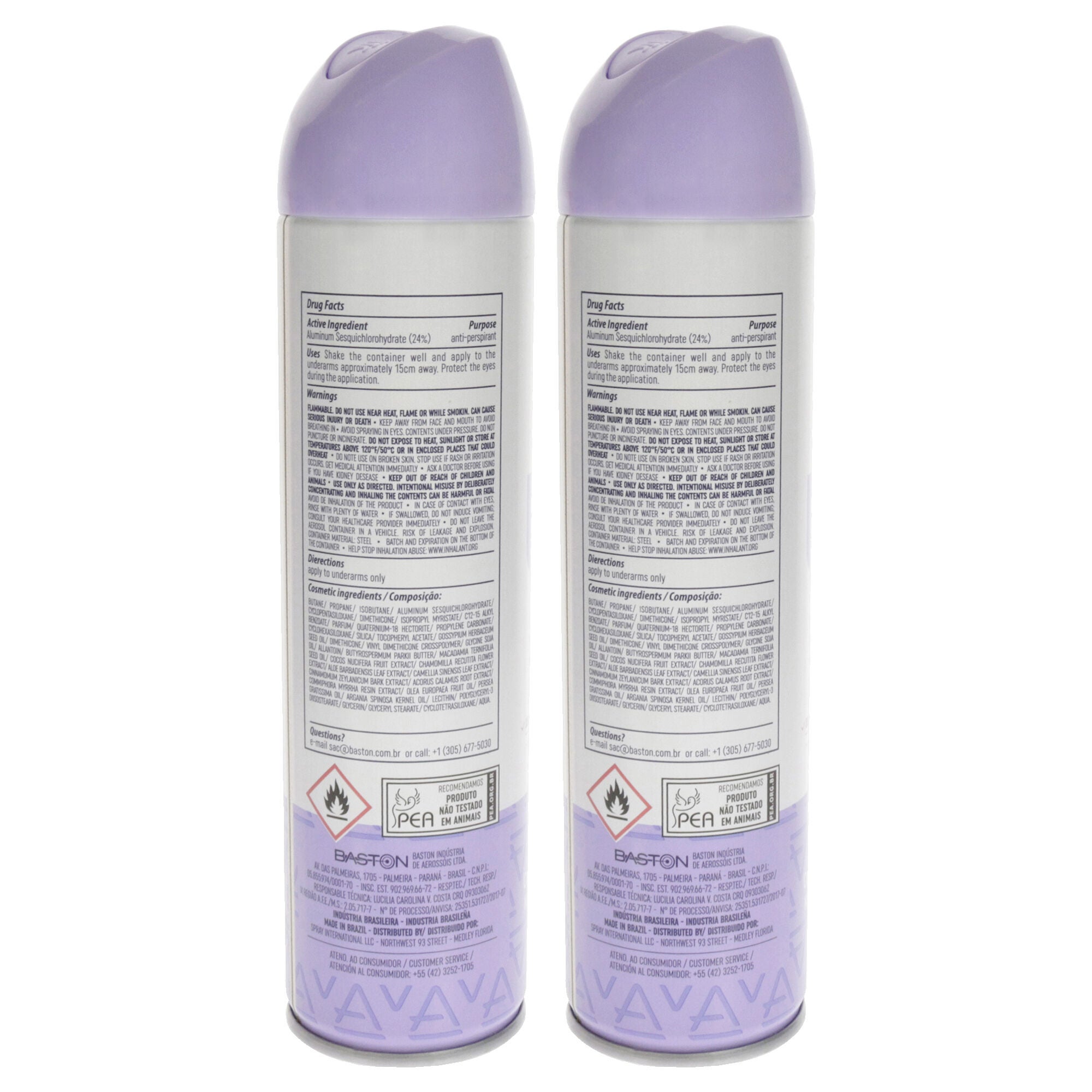 48 Hours Antiperspirant Deodorant - Fresh by Above for Women - 3.17 oz Deodorant Spray - Pack of 2, See Description, alternate image number 1