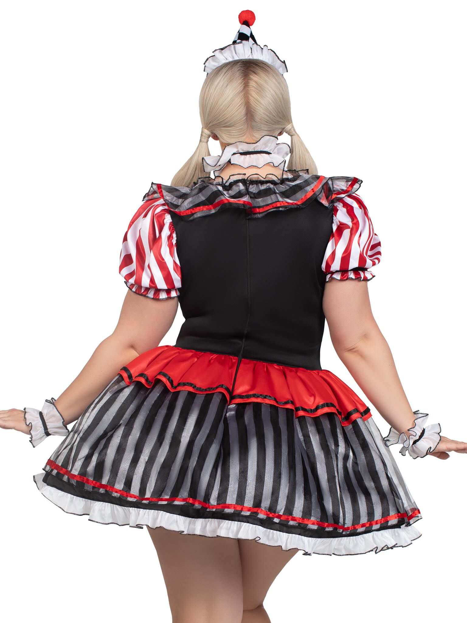 Classic Harlequin Clown Costume, Multi, alternate image number 1